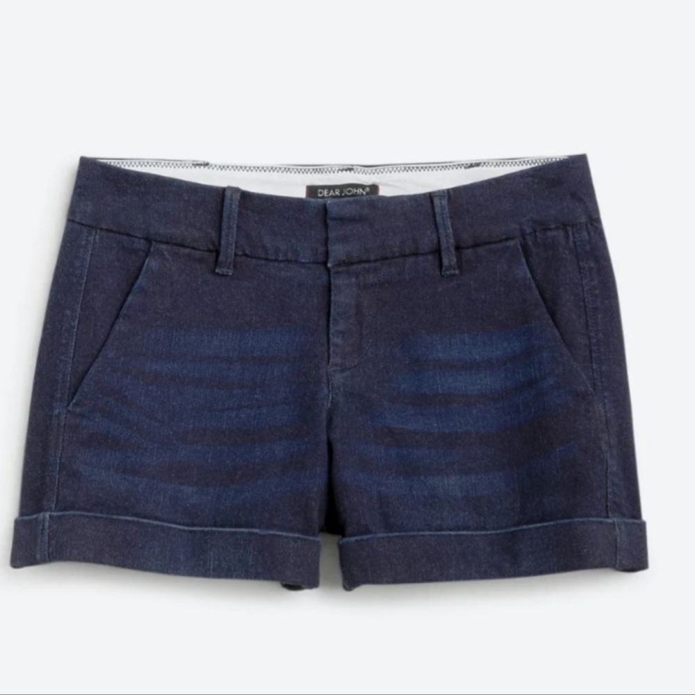 COPY - DEAR JOHN  Dark Indigo Shorts
